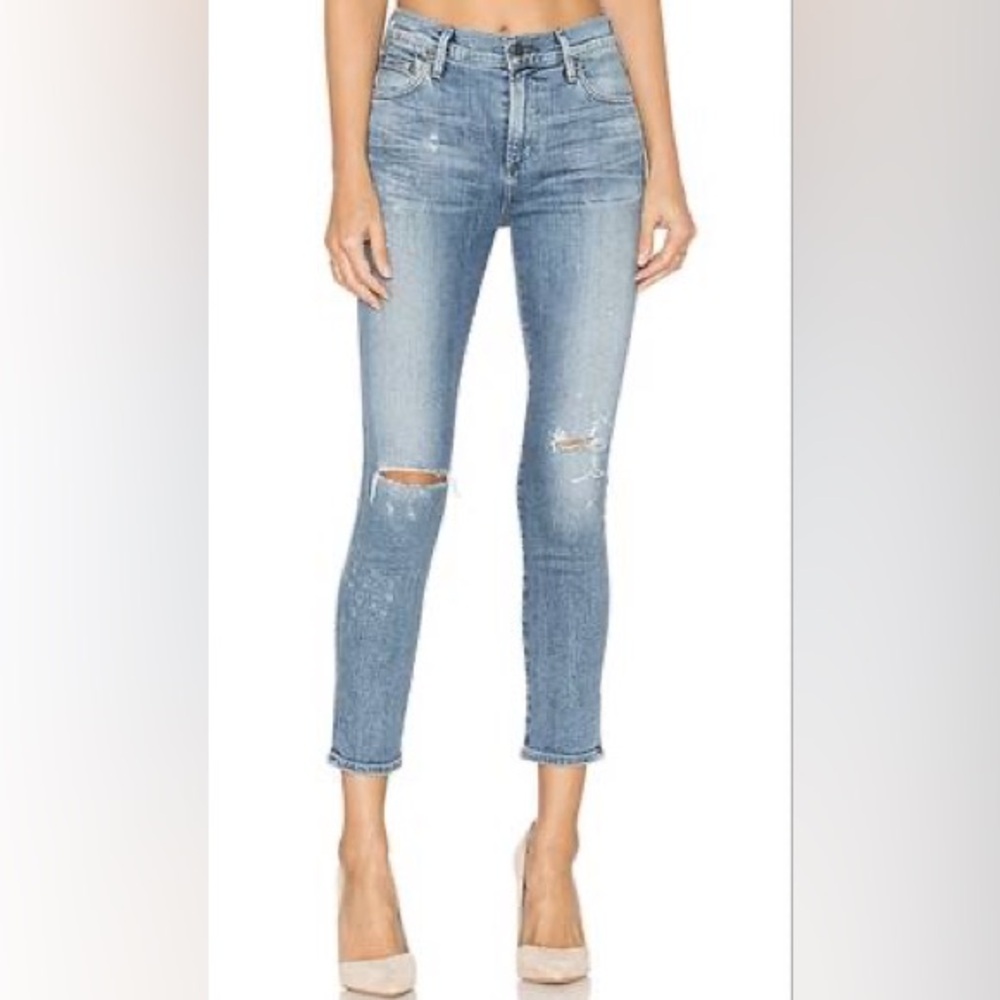 Citizens of Humanity Rocket Crop Highrise Skinny Jeans Size 28